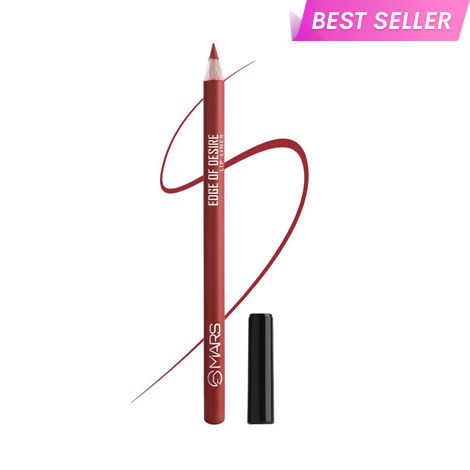 Buy MARS Edge of Desire Matte Lip Liner | One Swipe Smooth Application | Long Lasting Lip Pencil (1.4 gm) (06-RED TEASE)-Purplle