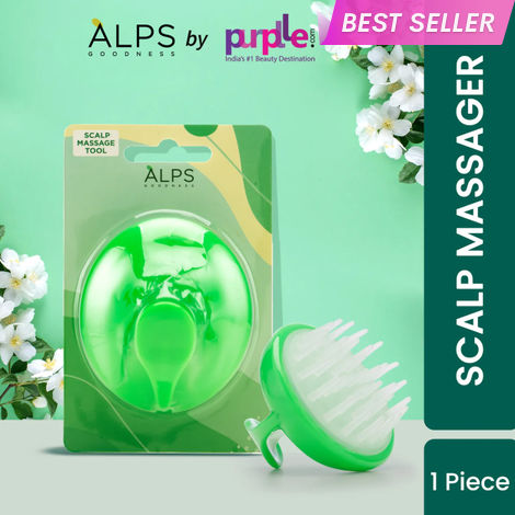 Buy Alps Goodness Scalp Massage Tool (1 Piece) | Scalp Health | Natural Hair Growth | Soft Bristles  - 1 Pc-Purplle