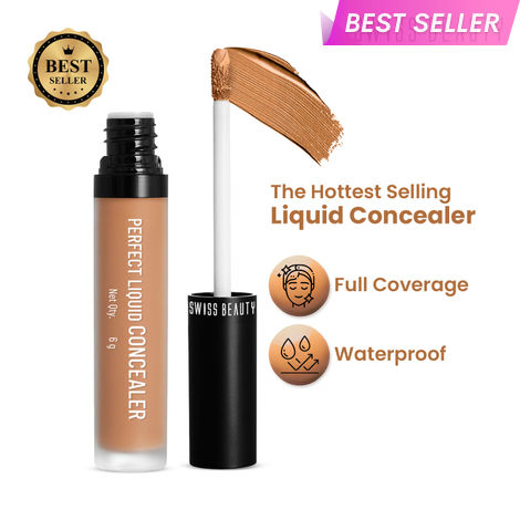 Buy Swiss beauty Liquid concealer- Warm Sand (6 gm)-Purplle