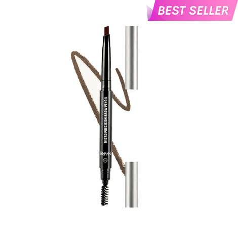 Buy MARS Micro Precision Brow Pencil with spoolie | Retractable & Easy Glide | Long Lasting & Natural finish (0.4 gm) (Brown)-Purplle