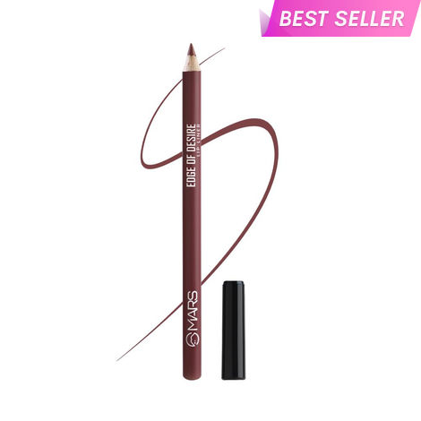 Buy MARS Edge of Desire Matte Lip Liner | One Swipe Smooth Application | Long Lasting Lip Pencil (1.4 gm) (03-BLOOD BATH)-Purplle