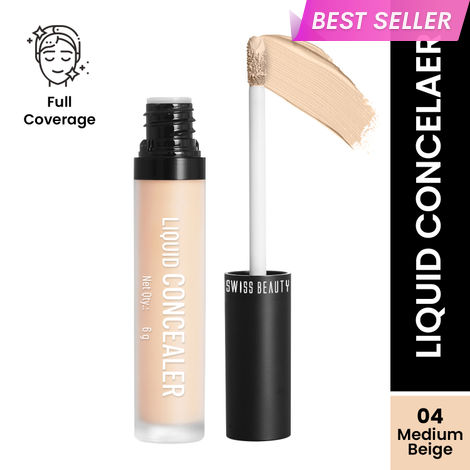 Buy Swiss Beauty Liquid concealer - Medium-Beige (6 gm)-Purplle