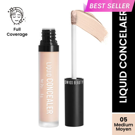 Buy Swiss beauty Liquid concealer - Medium-Moyen (6 ml)-Purplle