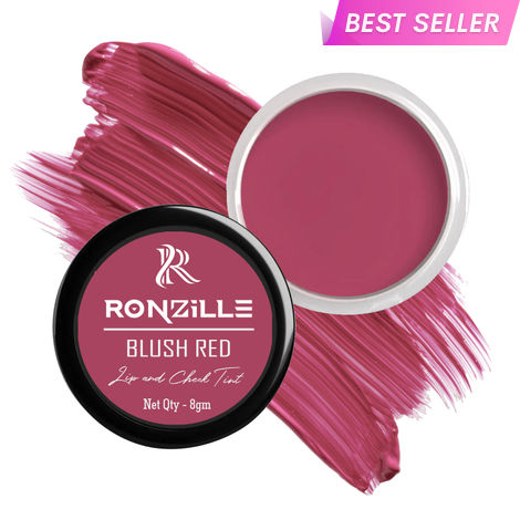 Buy Ronzille Lip and cheek Tint Blush Red  8 gm-Purplle