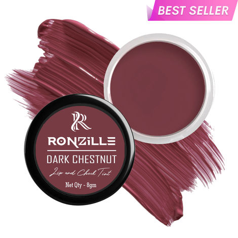 Buy Ronzille Lip and cheek Tint Dark Chestnut&nbsp; 8 gm-Purplle