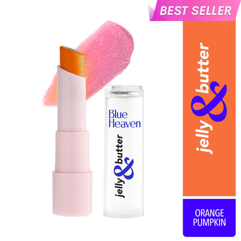 Buy Blue Heaven Jelly & Butter Hydrating Lip Balm, Orange Pumpkin, 3g-Purplle