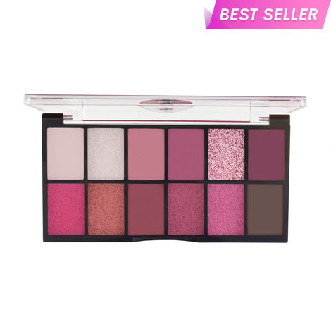 Buy MARS 12 Shades Dance of Joy Eyeshadow Palette | Highly Pigmented and Blendable | Multicolor | Matte and Shimmer Finish (13.2 gm) (01-Multicolor)-Purplle