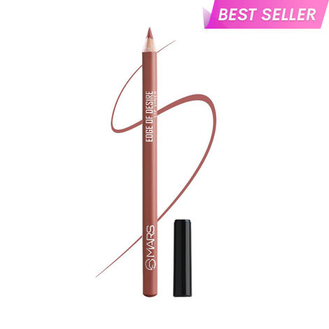 Buy MARS Edge of Desire Matte Lip Liner | One Swipe Smooth Application | Long Lasting Lip Pencil (1.4 gm) (08-NUDE SPELL)-Purplle