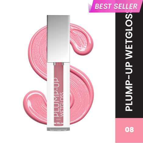 Buy Swiss Beauty Plump-Up Wet Lip Gloss for Glossy and Fuller Lips 8-Deep Desire 2 ml-Purplle