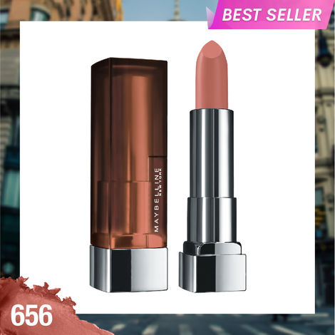 Buy Maybelline New York Color Sensational Creamy Matte Lipstick, 656 Clay Crush, 3.9g-Purplle