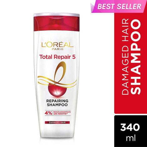 Buy L'Oreal Paris Total Repair 5 Shampoo (340 ml)-Purplle