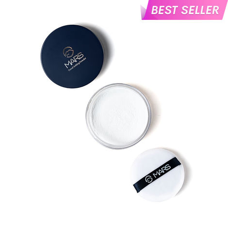 Buy MARS Trend Setter Setting Powder - Lightweight, Long Lasting and Ultra-fine Setting Powder - Matte Translucent | 8g-Purplle
