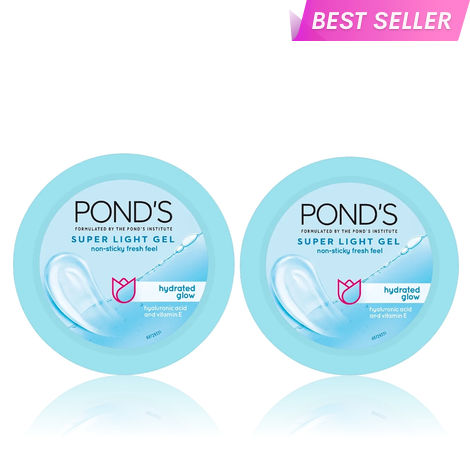 Buy Pond's Super Light Gel Hydrated Glow (200 gm)-Purplle