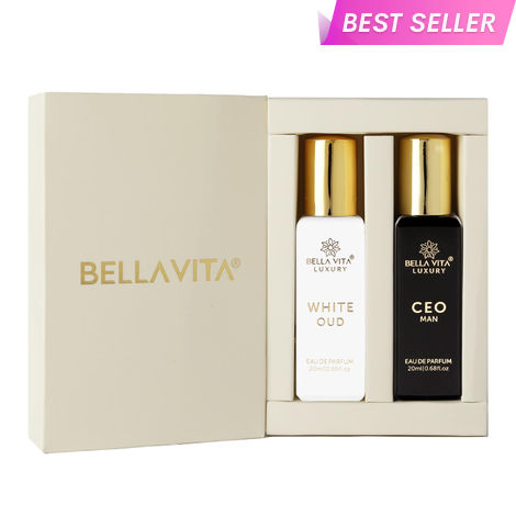 Buy Bella Vita Light & Dark (CEO Man & White Oud) Perfume Combo (20 ml X 2)-Purplle