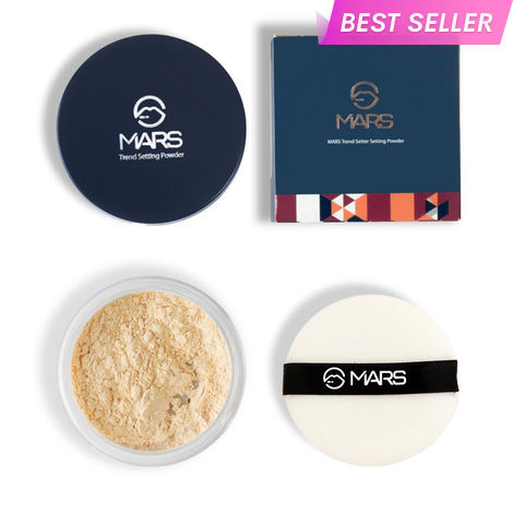 Buy MARS Trend Setting Loose Powder | Lightweight & Long Lasting | Ultra fine Setting Powder for face Makeup (8 gm) (01-Matte Translucent)-Purplle