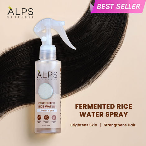 Buy Alps Goodness Fermented Rice Water (100 ml) | Rice Water for Hair and Face|Shiny Silky Hair |Korean Glass Skin |For Brighter Skin | Elastic & Glowy Skin -Purplle
