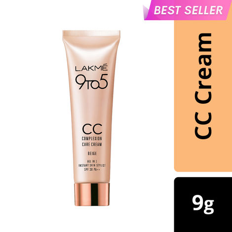 Buy Lakme 9 to 5 CC Cream Beige 9gm-Purplle