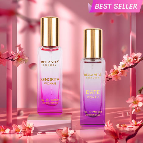 Buy Bella Vita Luxury Perfumes Date Woman & Senorita Woman (20 ml X 2)-Purplle