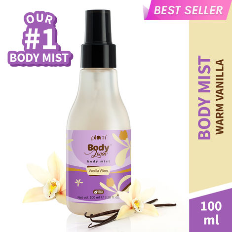 Buy Plum BodyLovin' Vanilla Vibes Body Mist (100 ml) | Vanilla Fragrance | Perfume Body Spray-Purplle