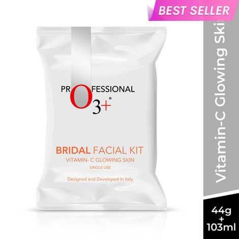 Buy O3+ Bridal Facial Kit Vitamin C Glowing Skin(44 gm+103 gm)-Purplle