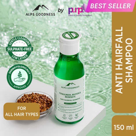 Buy Alps Goodness Fenugreek, Biotin & Redensyl Anti Hairfall Shampoo 150 ml-Purplle