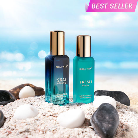 Buy Bella Vita perfume combo (40 ml) | 2 x 20ml | Skai Aquatic | Fresh Unisex | gift set | gift box | perfume for men-Purplle