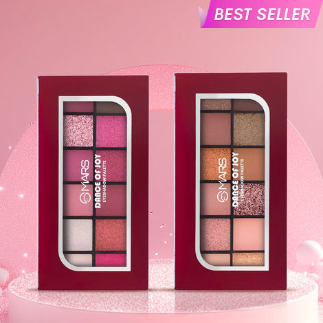 Buy MARS Dance of Joy Eyeshadow Palette Combo | Pack of 2-Purplle