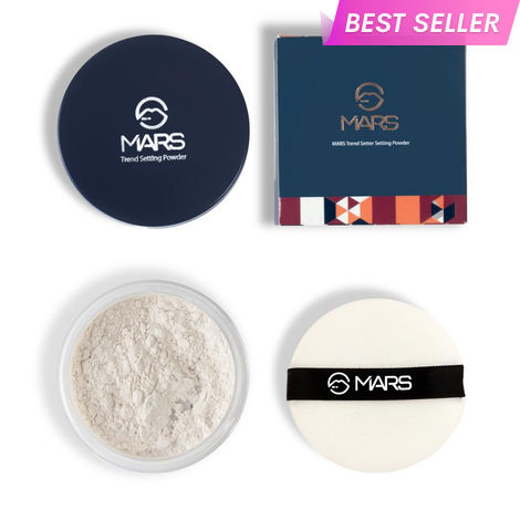 Buy MARS Trend Setting Loose Powder | Lightweight & Long Lasting | Ultra fine Setting Powder for face Makeup (8 gm) (03-Soft light)-Purplle