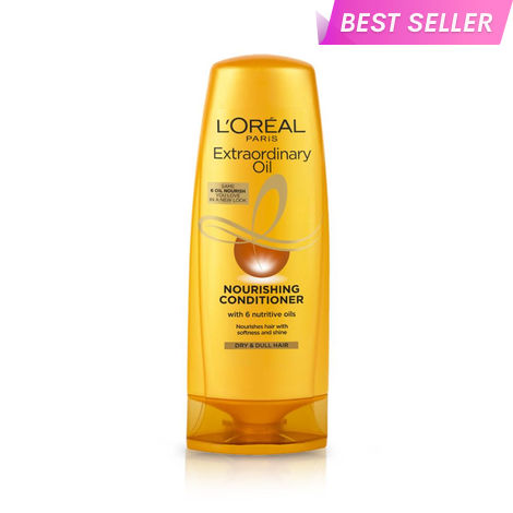 Buy L'Oreal Paris Extraordinary Oil Nourishing Conditioner For Dry & Dull Hair, 180 ml-Purplle