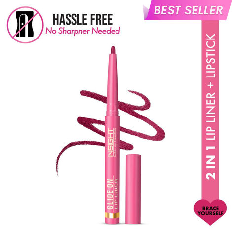 Buy Insight Cosmetics Glide On Lip Liner - Brace Yourself (0.3 gm)-Purplle