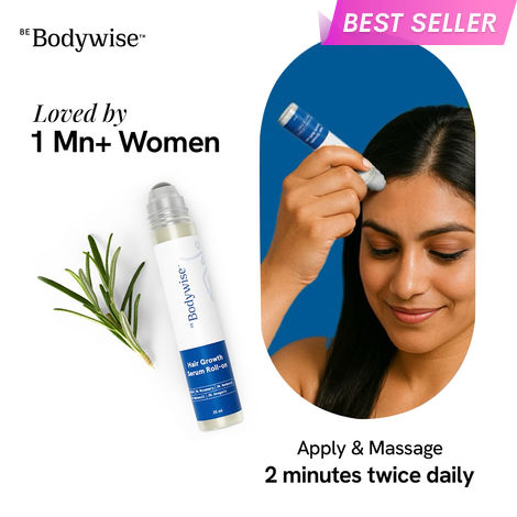 Buy Be Bodywise Rosemary Hair Growth Serum Roll On - 25 ml-Purplle