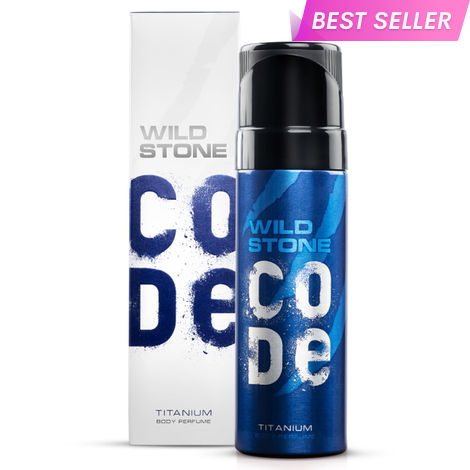 Buy Wild Stone CODE Titanium Long Lasting No Gas Body Perfume for Men, 150 ml-Purplle
