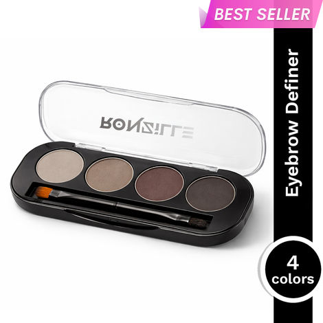 Buy Ronzille 4 IN ONE Professional Eyebrow Palette Shade C-Purplle