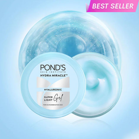Buy Ponds Super Light Gel Moisturiser, Oil-Free Moisturiser, 25 gm-Purplle