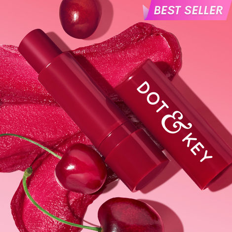 Buy Dot & Key Barrier Repair Hydrating Lip Balm SPF 50 | Cherry Crimson 4.5 gm-Purplle