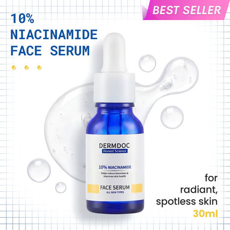 Buy DERMDOC by Purplle 10% Niacinamide Face Serum (30 ml) | Skin Brightening | Niacinamide Face Serum | Niacinamide for Oily Skin-Purplle
