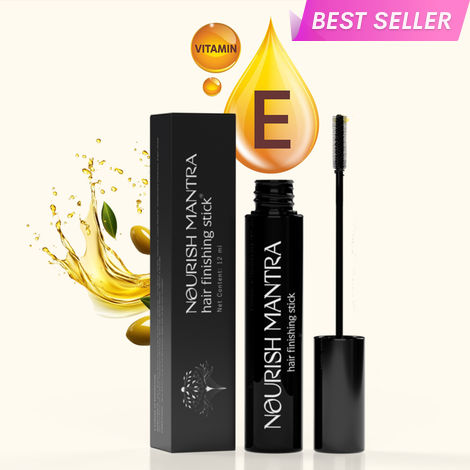 Buy Nourish Mantra Hair Finishing Stick with Jojoba & Argan Oil for Sleek and Smooth Hair - 12 ml-Purplle