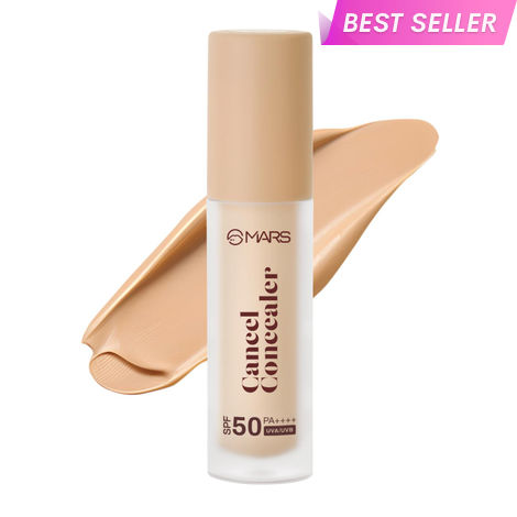 Buy MARS SPF50 PA++++ Cancel Concealer with Radiant Natural Finish (6.0 ml) (05-SANDSTONE) | Lightweight | Medium to High Coverage | Long-Lasting & Multi-Purpose | Crease Resistant-Purplle