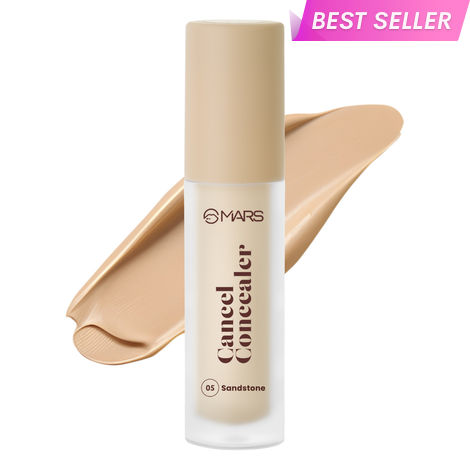 Buy MARS Cancel Concealer for Face Makeup with Radiant Natural Finish | 05-Sandstone | 6 ml | Lightweight | Medium to High Coverage | Long-Lasting & Multi-Purpose | Crease Resistant-Purplle