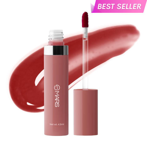 Buy MARS Drip Lip Mist for Women (4.5 ml) (05-Cranberry Drip) | Dual Function | Buildable Color | Glossy Finish | Long-Lasting | Hydration | Light-Weight Formula | Non-Patchy Reapplication-Purplle