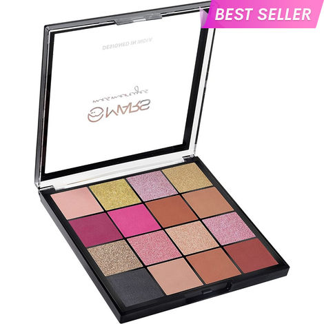 Buy MARS Highly Pigmented Mesmereyes Smoky Eyes, 16-Color Eyeshadow Palette | Multicolor | Matte Finish | Shimmery Eye Shadow Palette (20.8 gm) (01-Multicolor)-Purplle