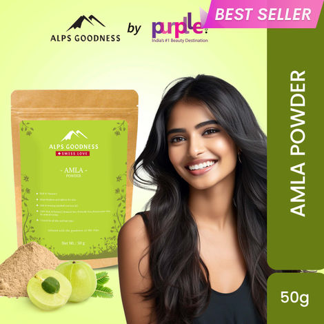 Buy Alps Goodness Powder - Amla (50 gm)-Purplle