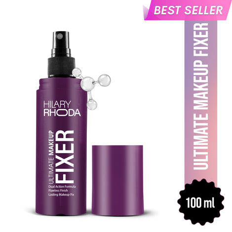 Buy Hilary Rhoda Ultimate Makeup Fixer | Infused with Niacinamide & Hyaluronic Acid | Hydrates, Soothes & Refreshes Skin | Dual Action & Weightless Formula | Setting Spray |100 ml-Purplle