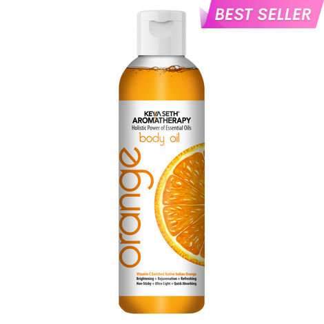 Buy Keya Seth Aromatherapy, Skin Defence Orange Body Oil, 200 ml-Purplle