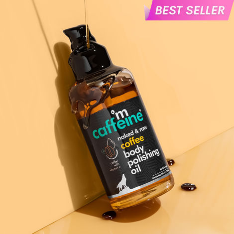 Buy mCaffeine Naked & Raw Coffee Body Polishing Oil (15 ml)-Purplle