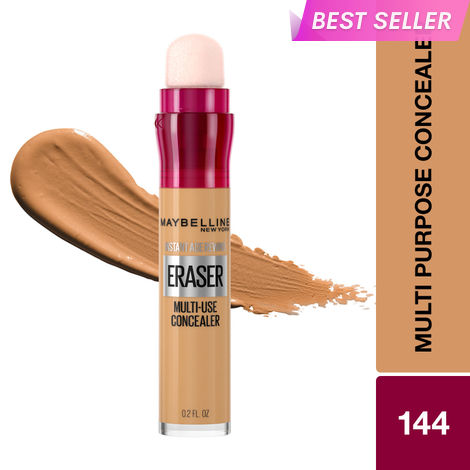 Buy Maybelline New York Instant Age Rewind Eraser Concealer-Conceal, Contour, Highlight- 144 Caramel,6 ml-Purplle