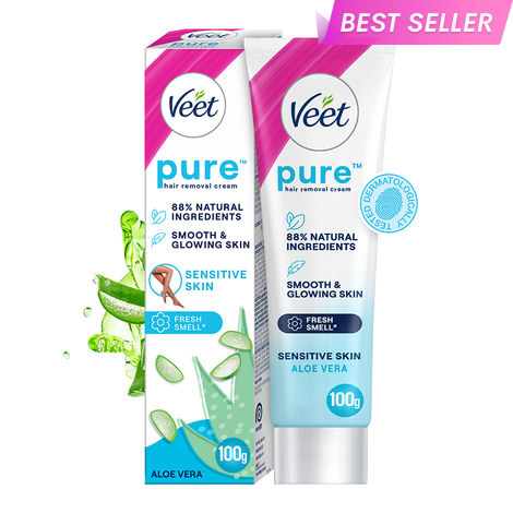Buy Veet Hair Removal Cream - Sensitive Skin 100 gm-Purplle