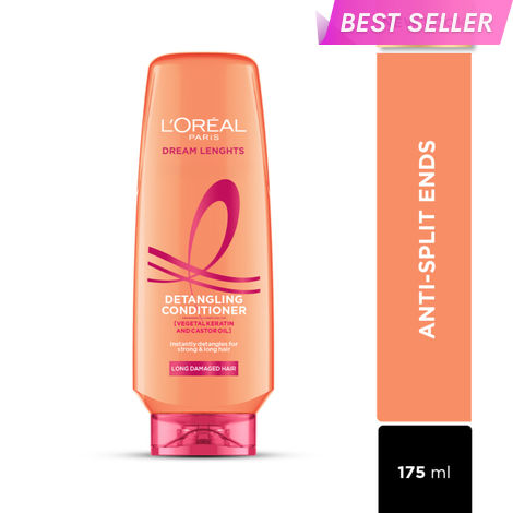 Buy L'Oreal Paris Detangling Conditioner, Nourishes, Repair and Shine, For Long and Lifeless Hair, Dream Lengths, 180ml-Purplle