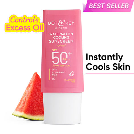 Buy Dot & Key Watermelon Cooling Sunscreen SPF 50+ PA+++ - 30 gm-Purplle