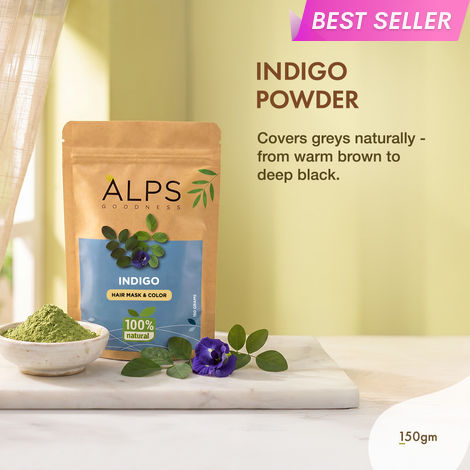 Buy Alps Goodness Powder - Indigo (150 gm)-Purplle